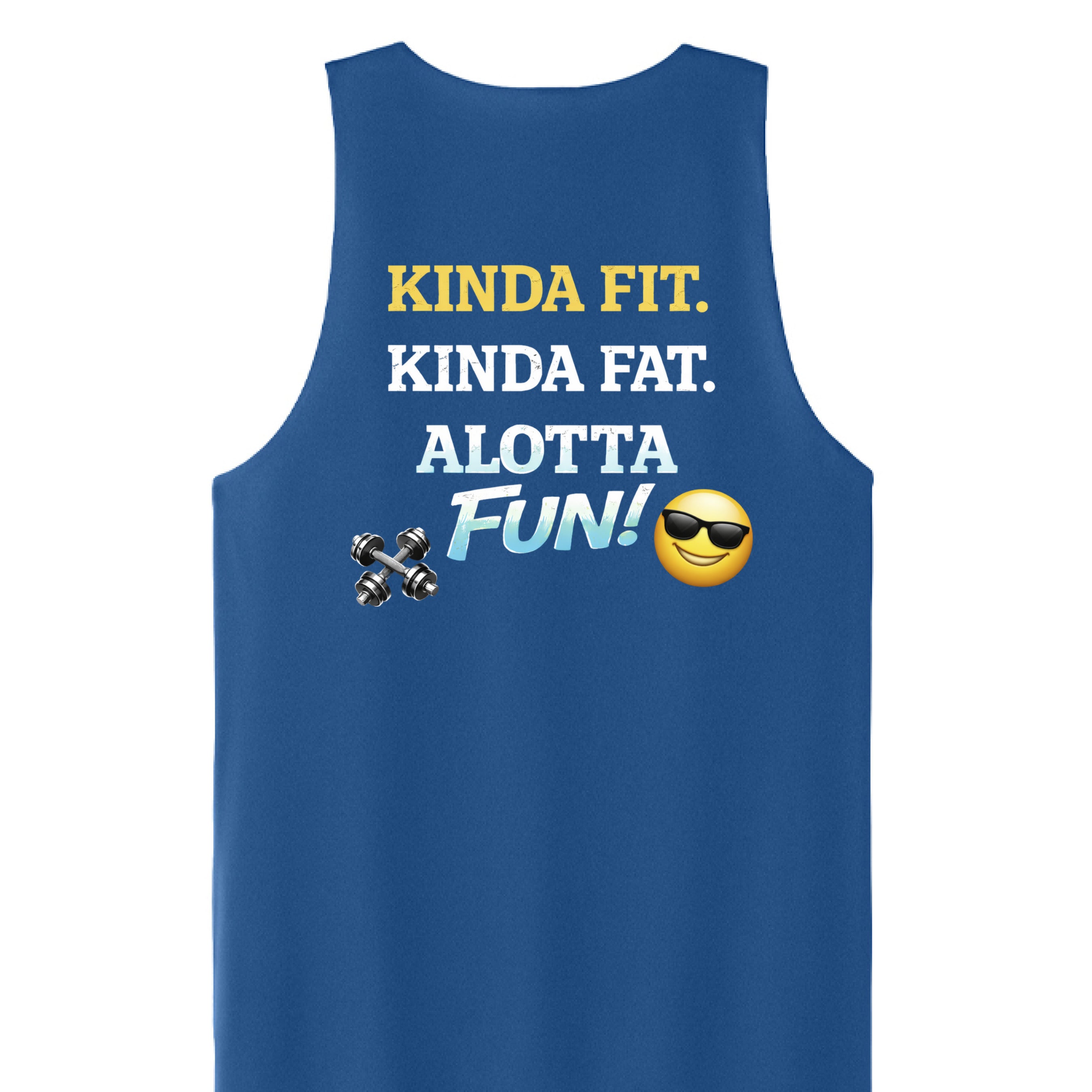 True Royal/ White - BACK