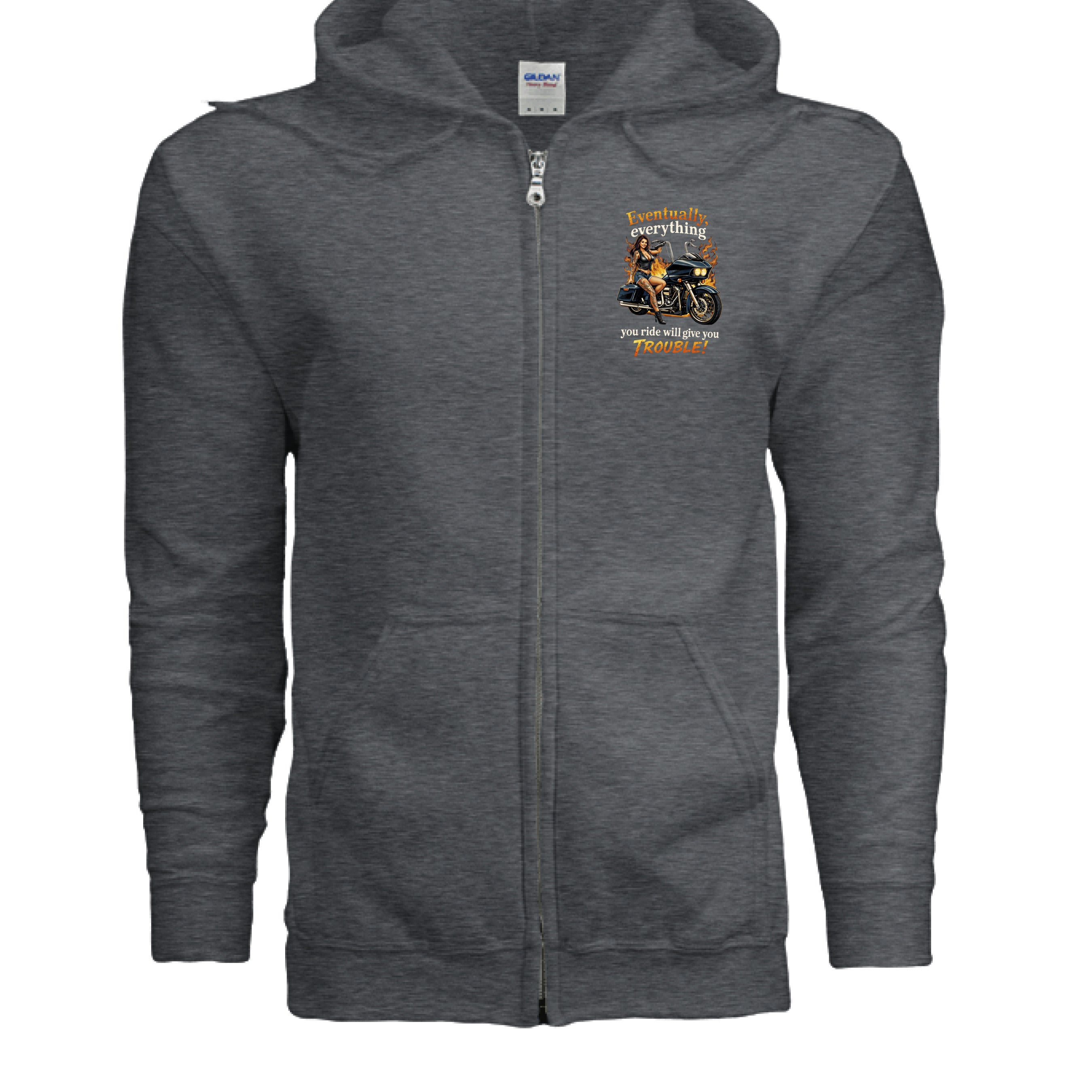 DARK HEATHER - FRONT