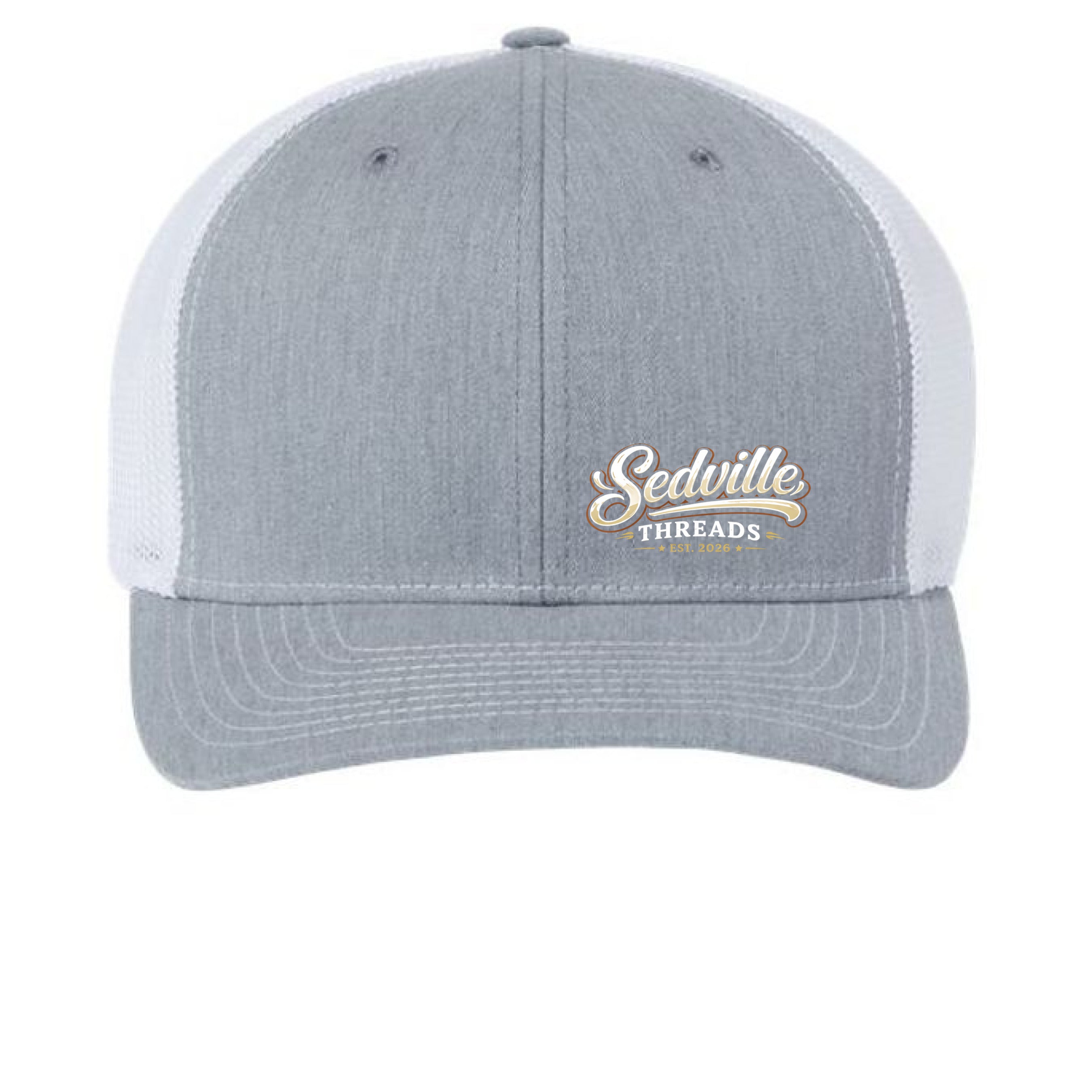 Heather Grey/ White - FRONT