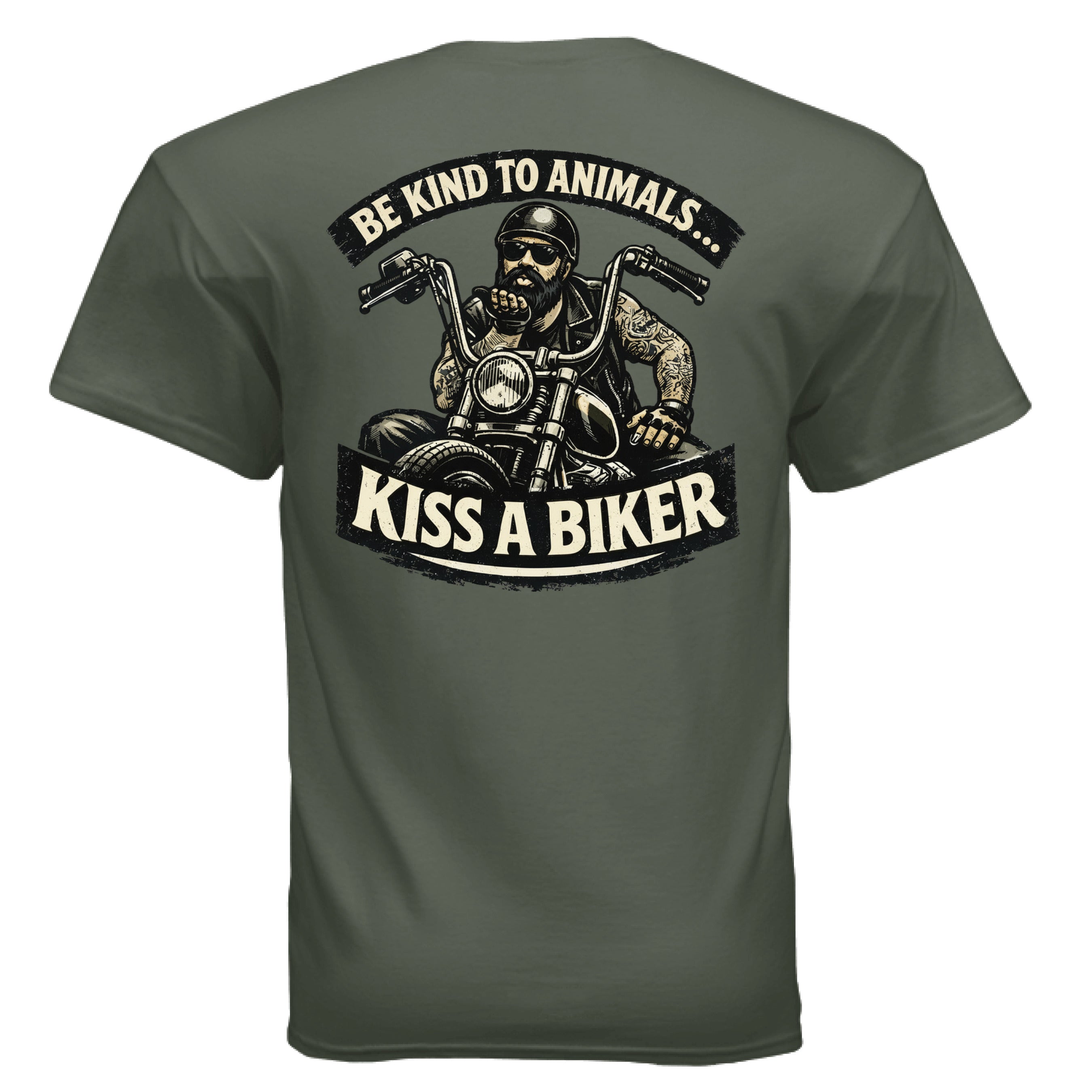 MILITARY GREEN - BACK