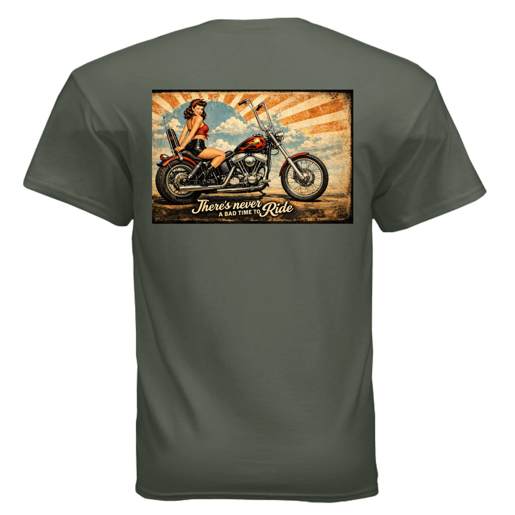 MILITARY GREEN - BACK