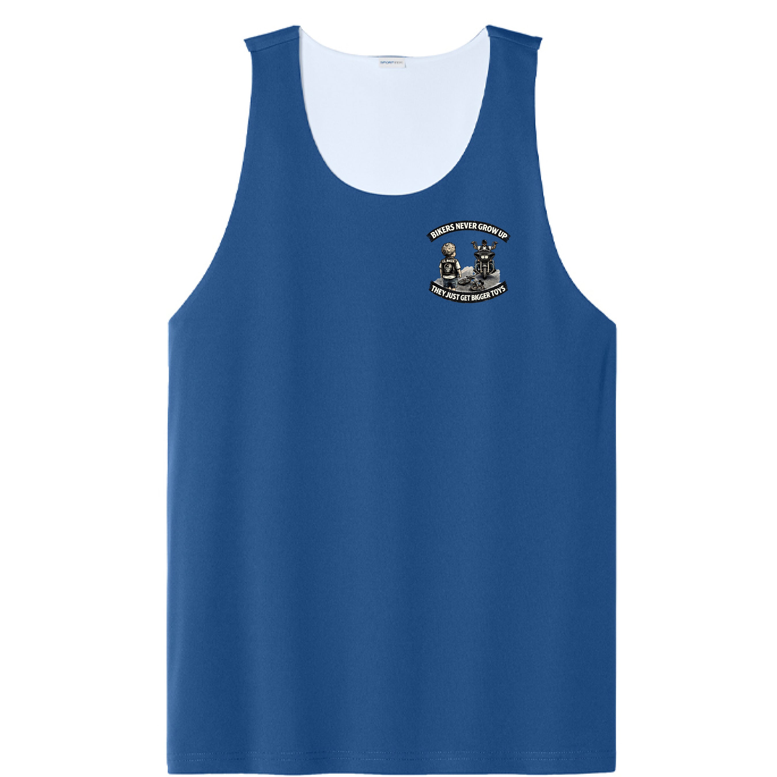 True Royal/ White - FRONT