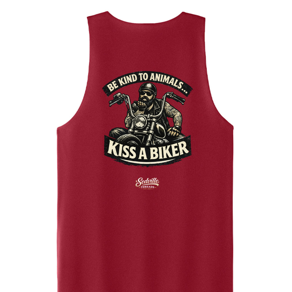 Deep Red/ White - BACK