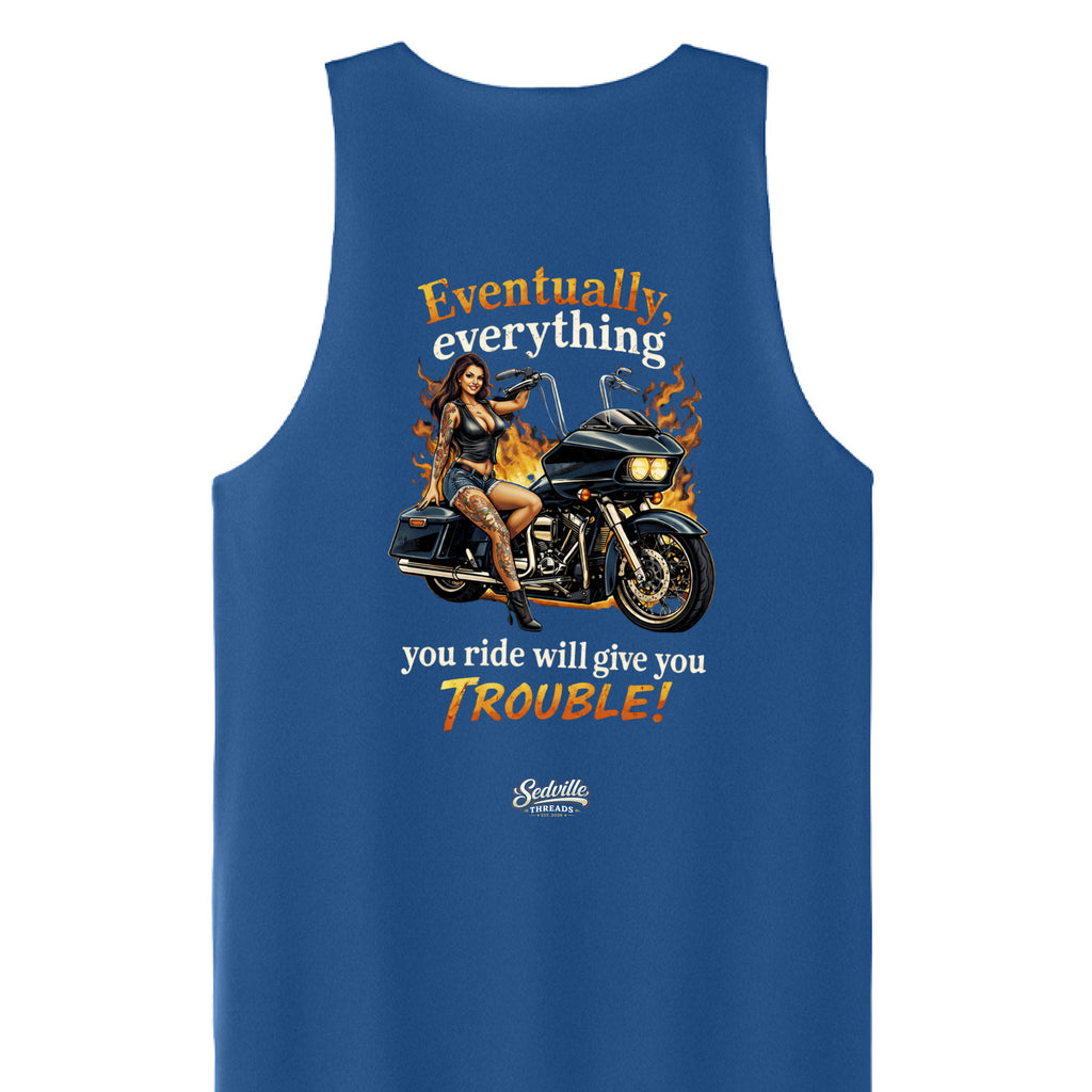 True Royal/ White - BACK