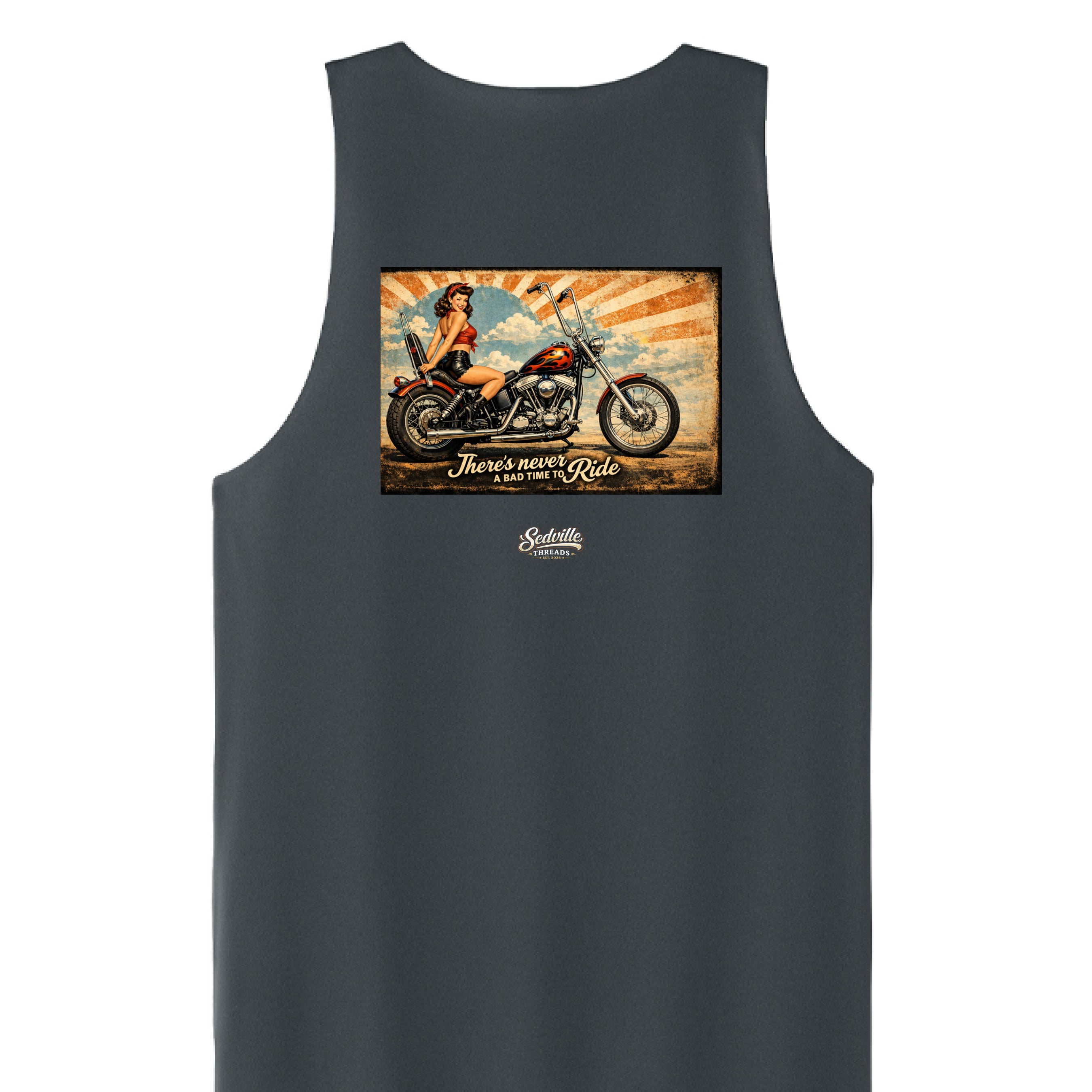 Iron Grey/ White - BACK