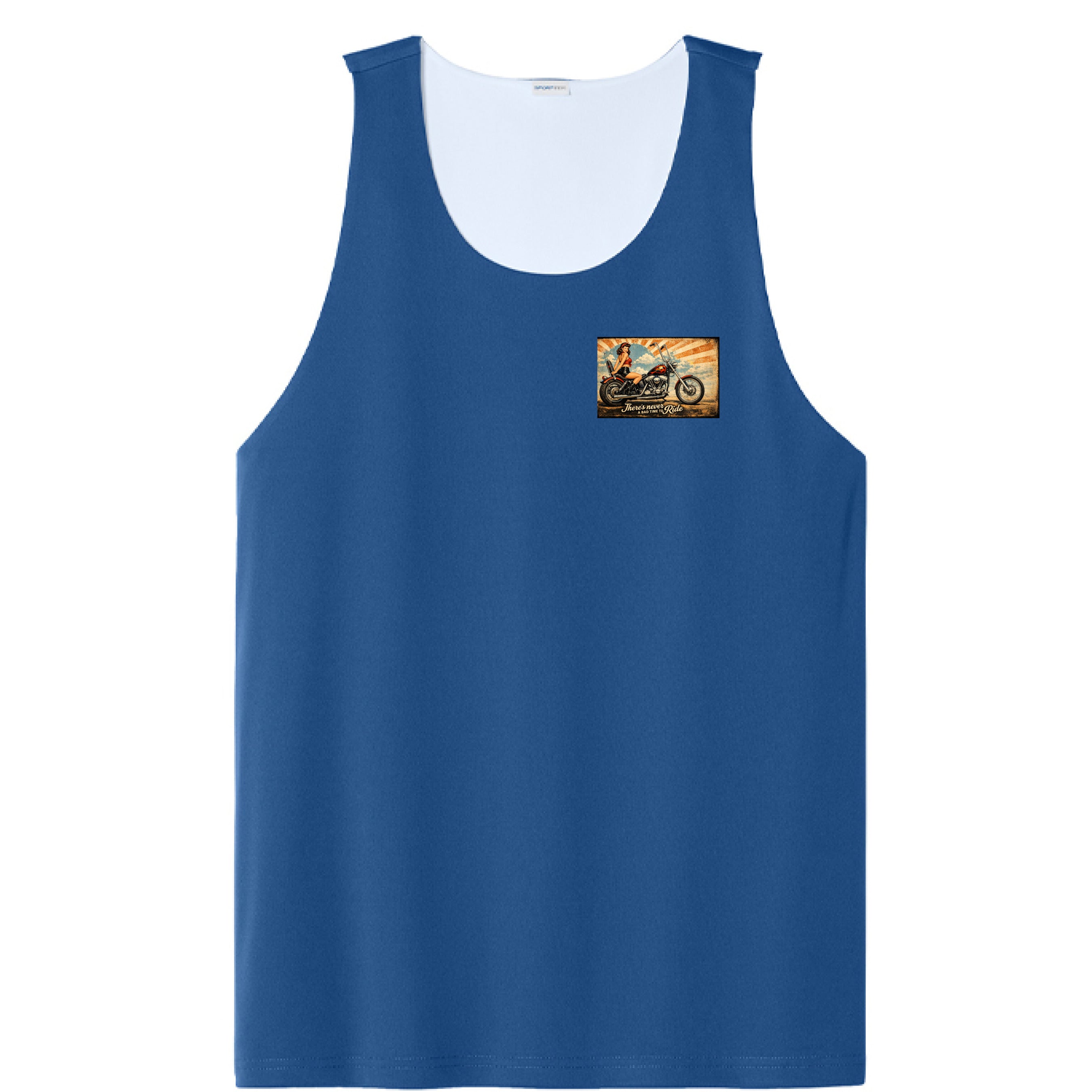 True Royal/ White - FRONT