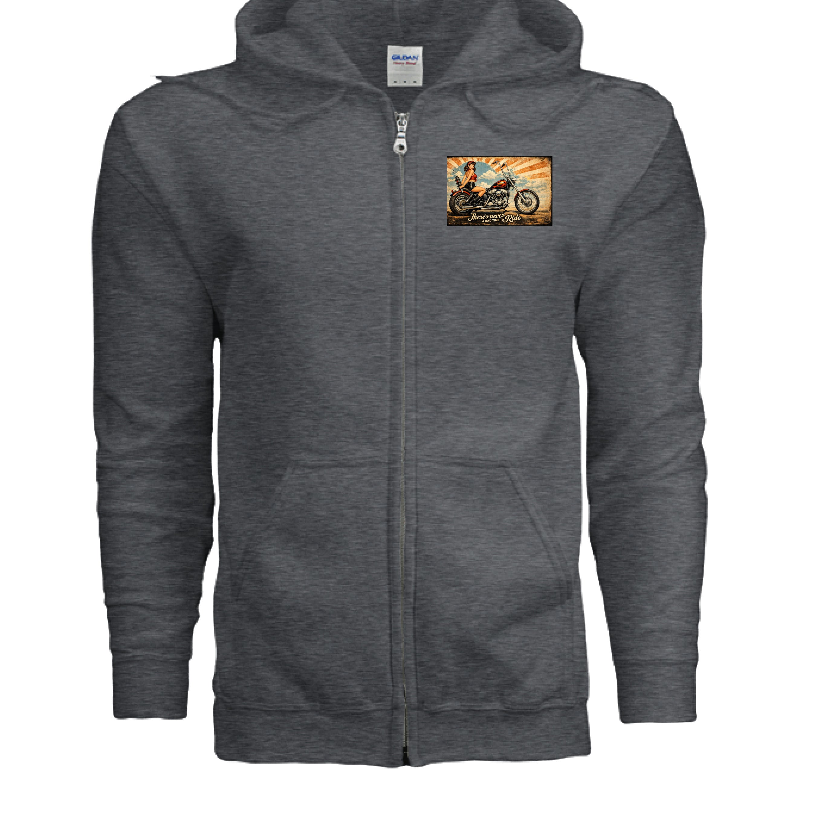 DARK HEATHER - FRONT