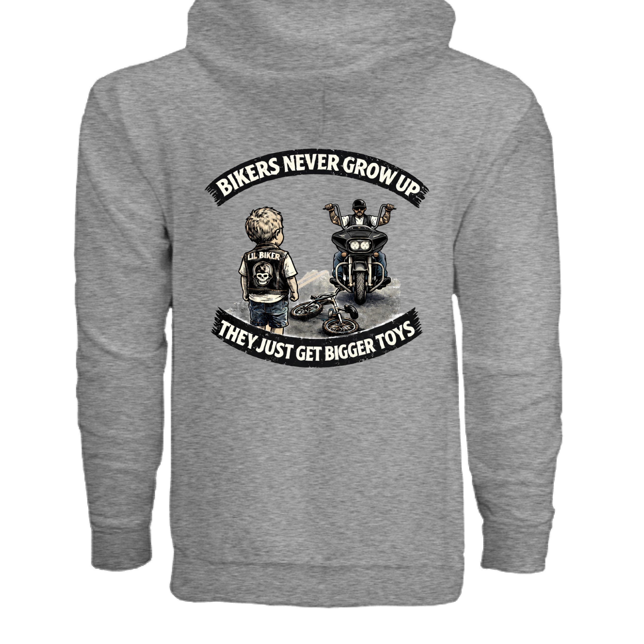 GRAPHITE HEATHER - BACK