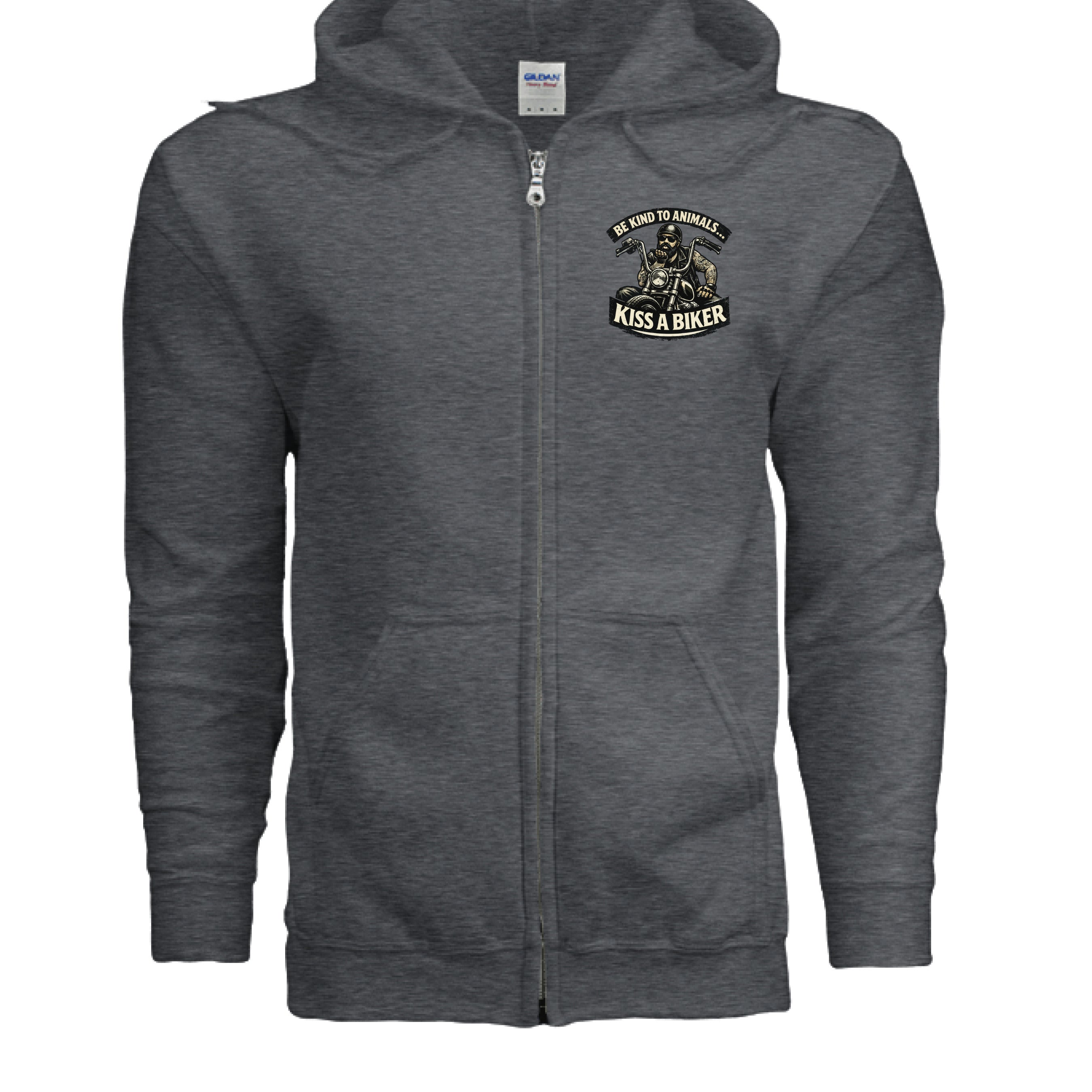 DARK HEATHER - FRONT