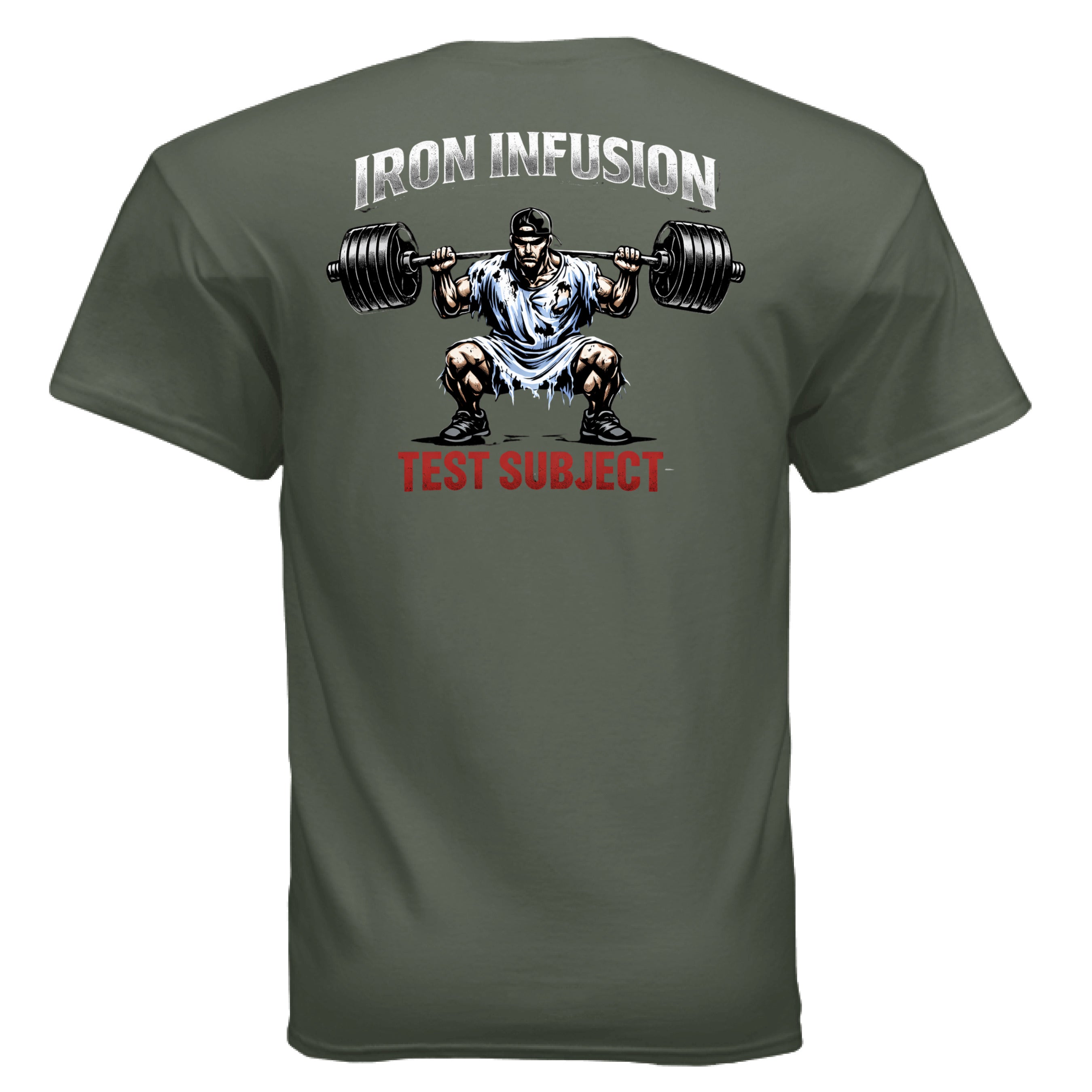 MILITARY GREEN - BACK