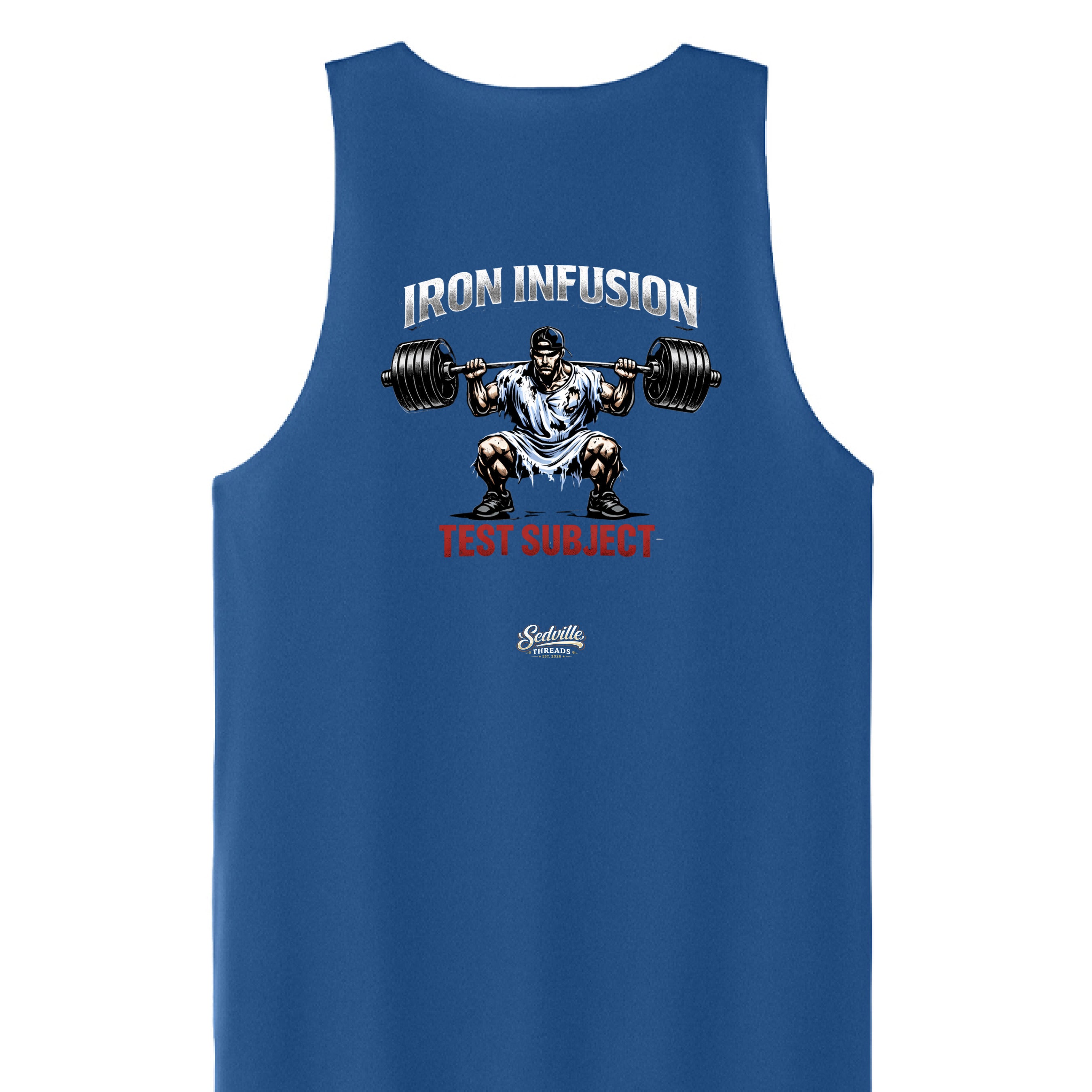 True Royal/ White - BACK