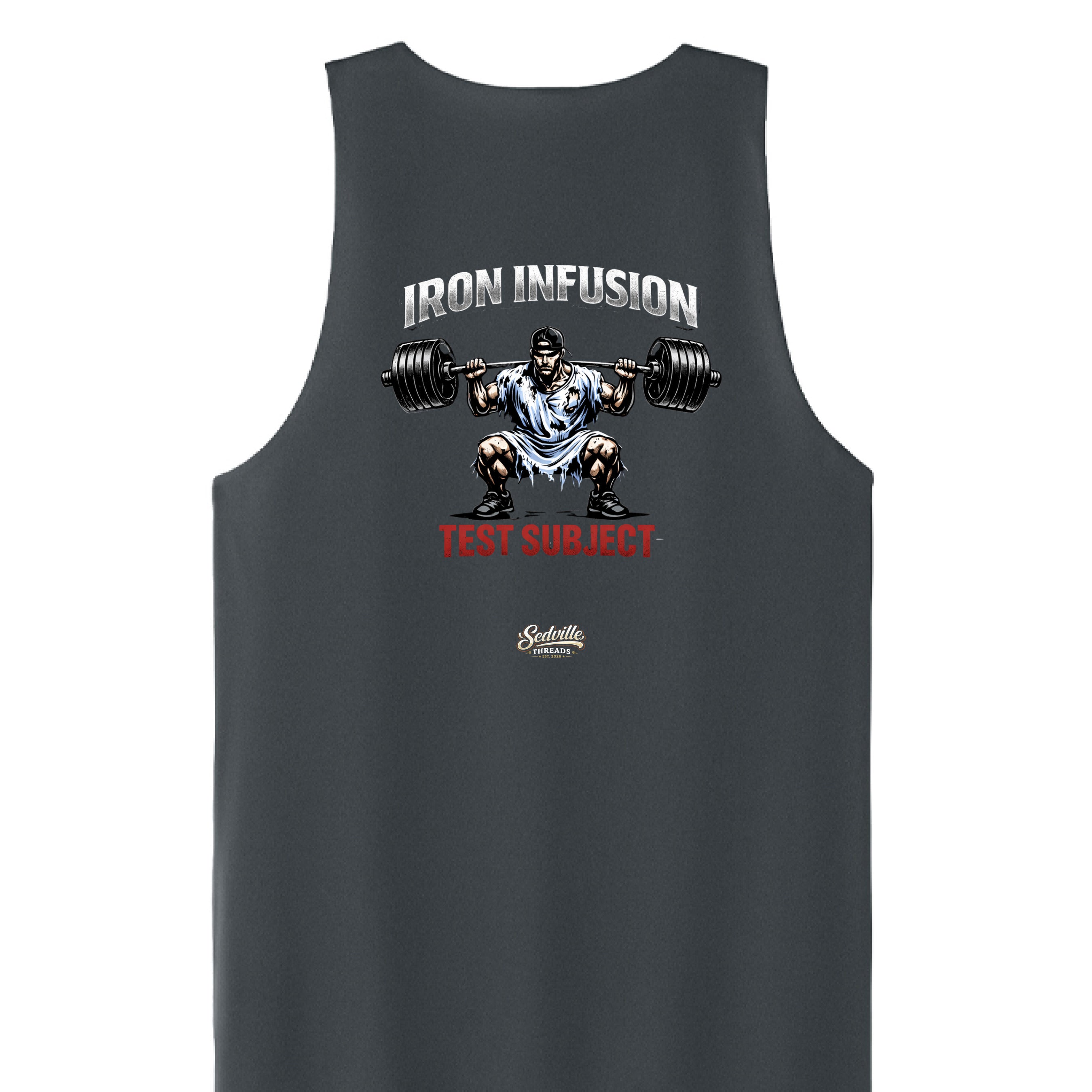 Iron Grey/ White - BACK