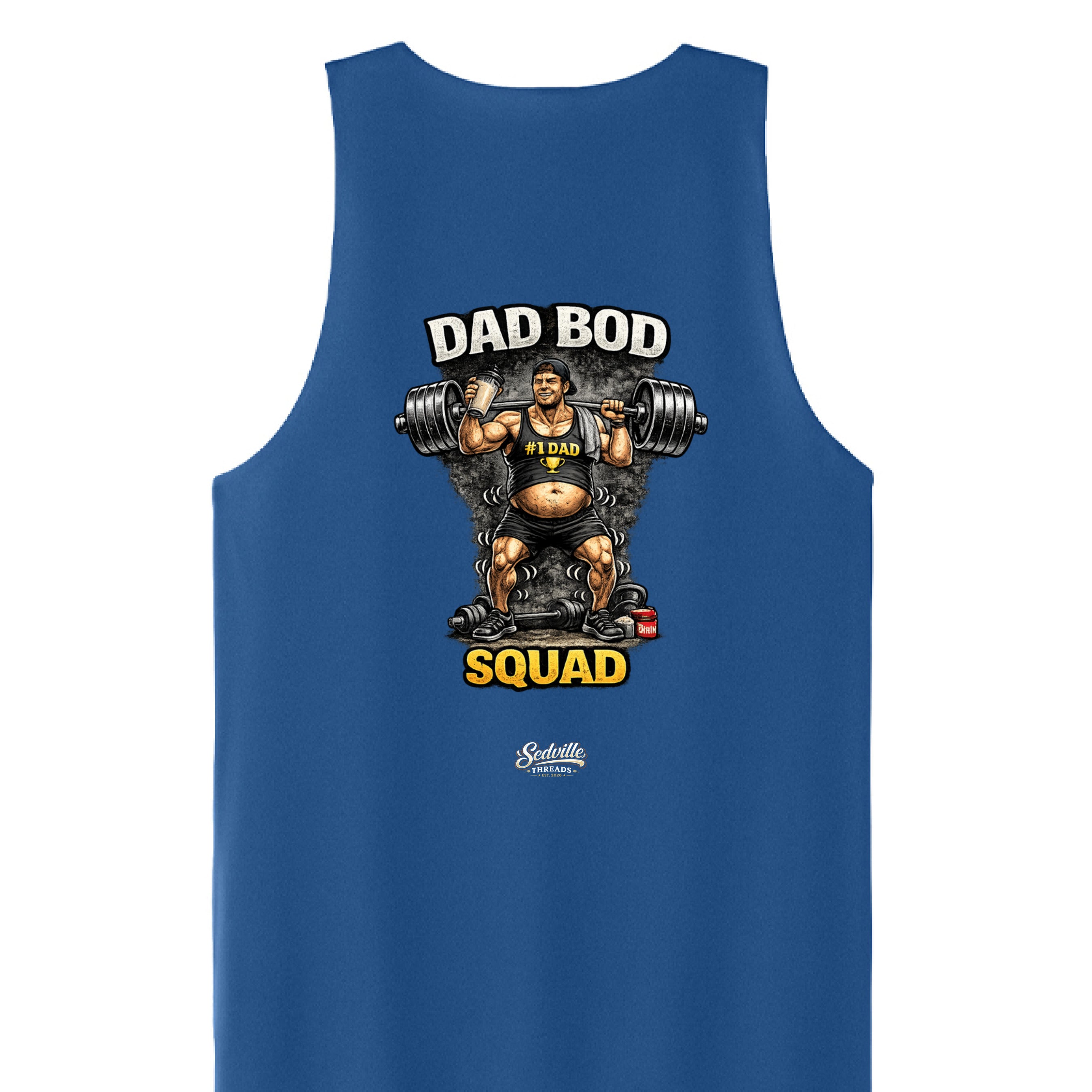 True Royal/ White - BACK