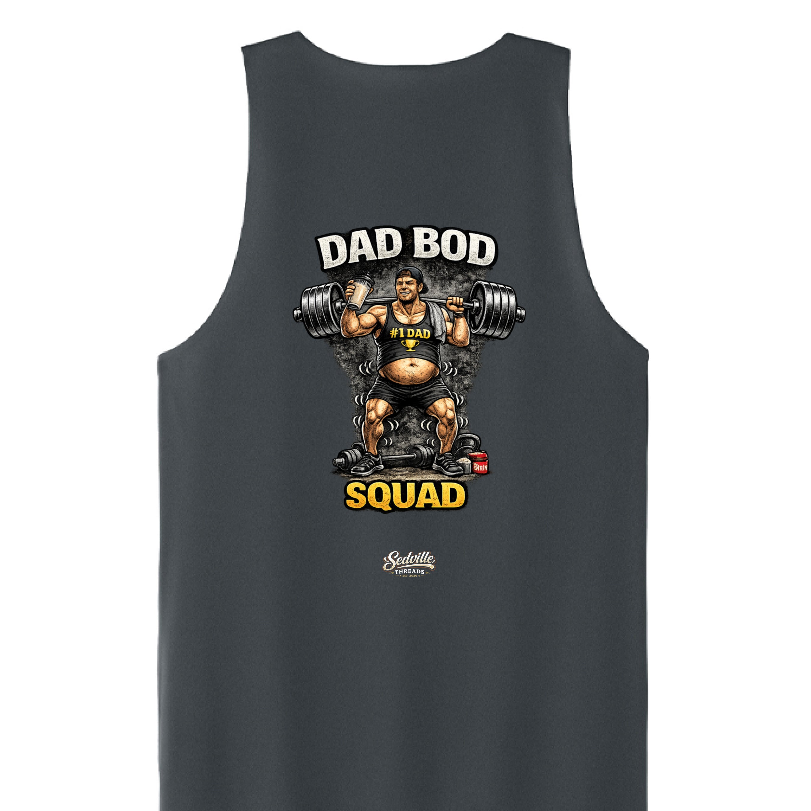 Iron Grey/ White - BACK