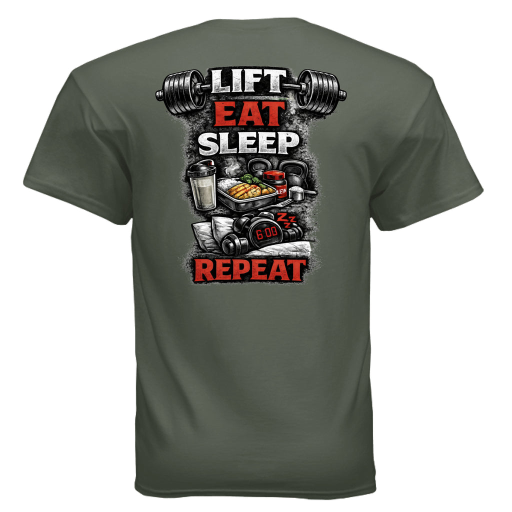 MILITARY GREEN - BACK