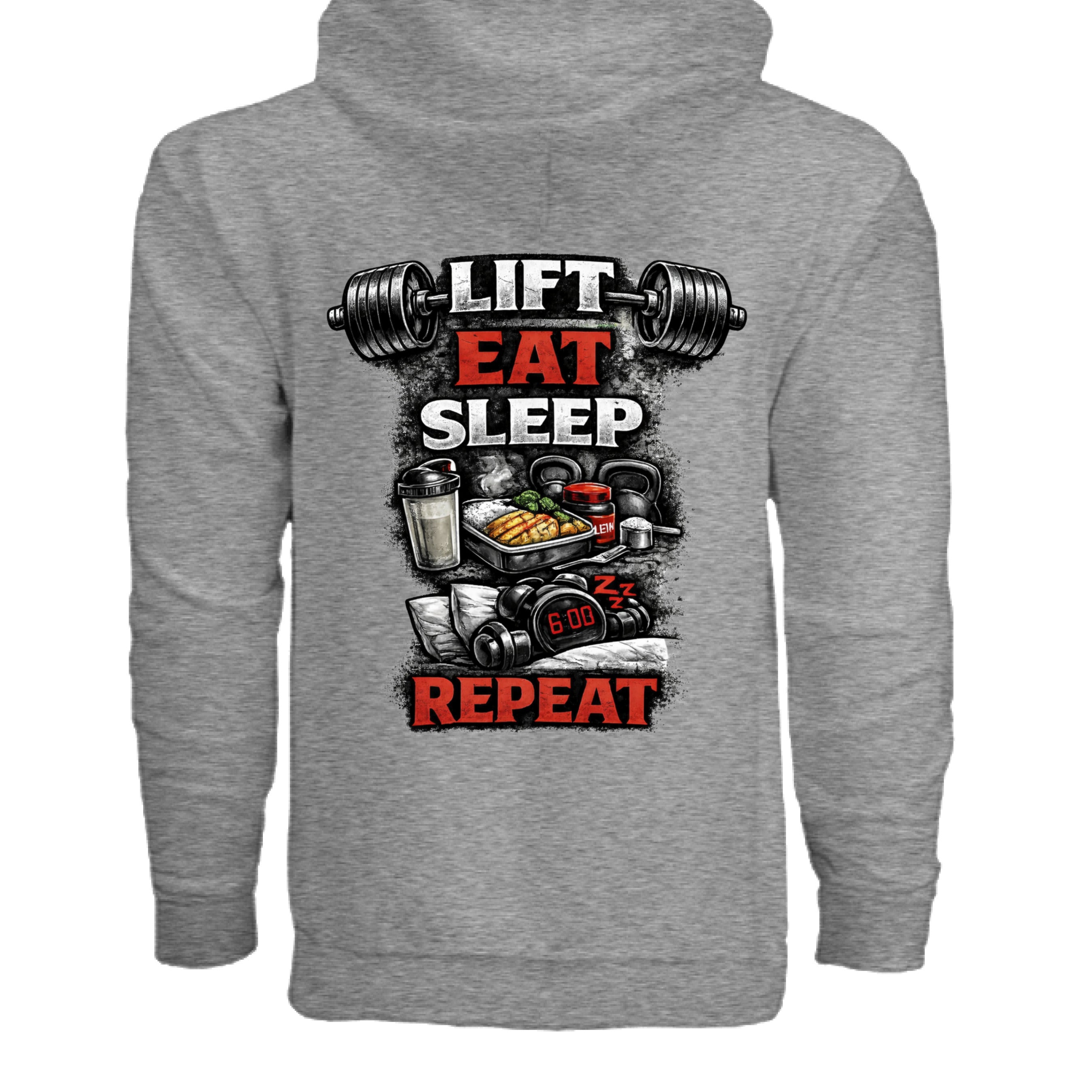 GRAPHITE HEATHER - BACK