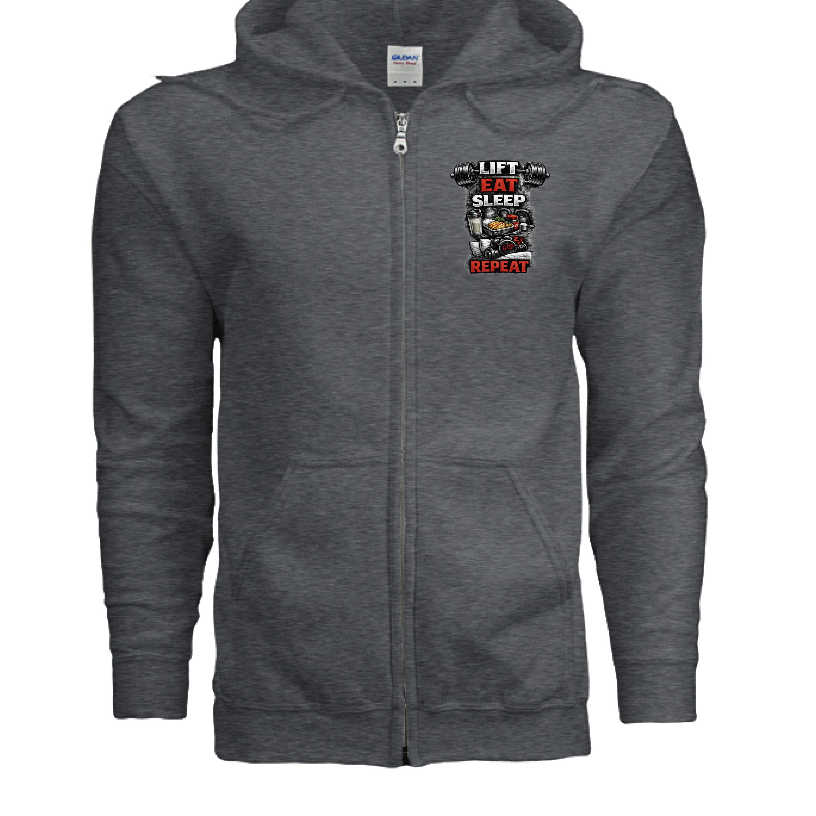 DARK HEATHER - FRONT