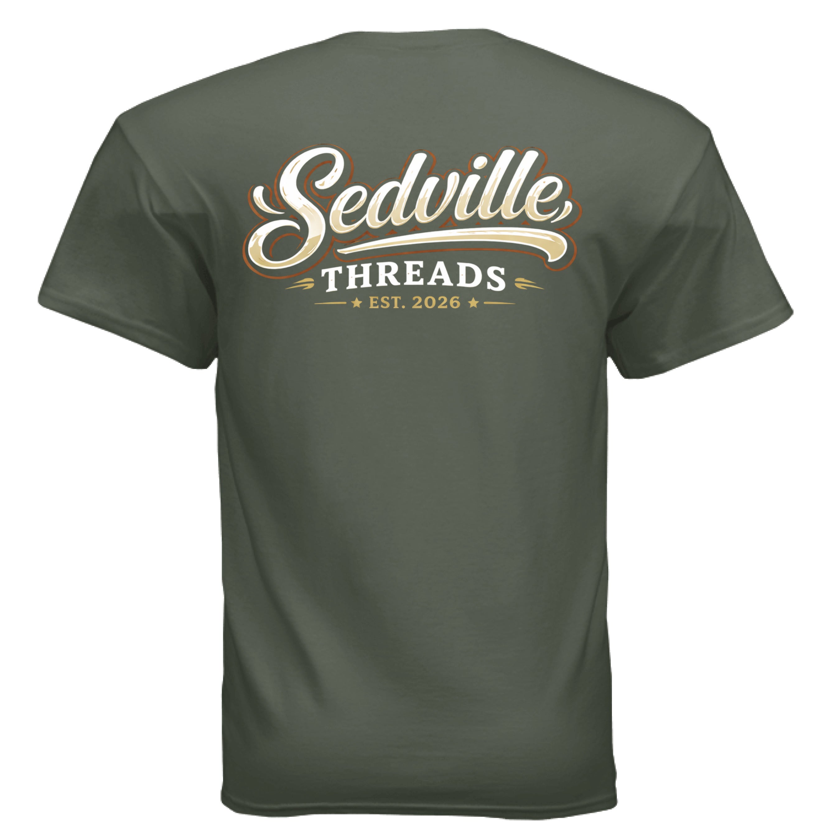 MILITARY GREEN - BACK