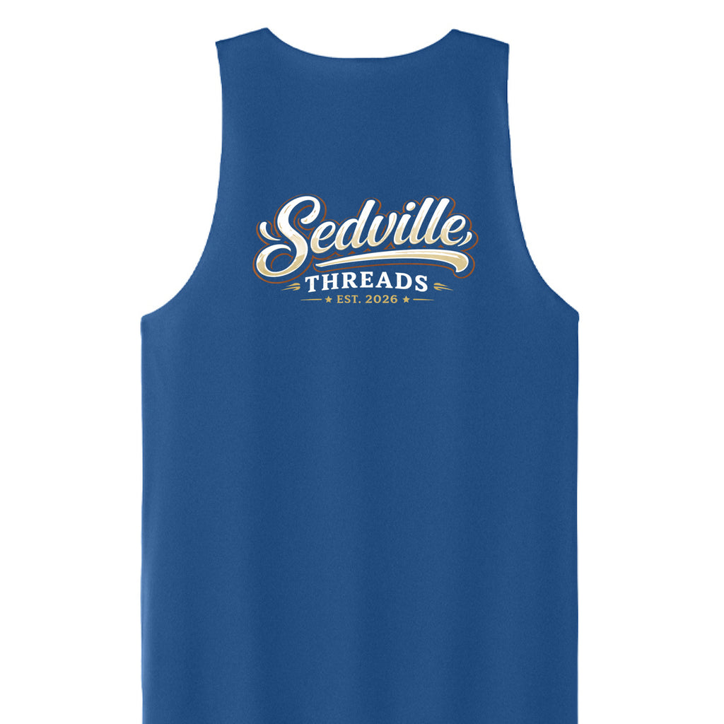 True Royal/ White - BACK