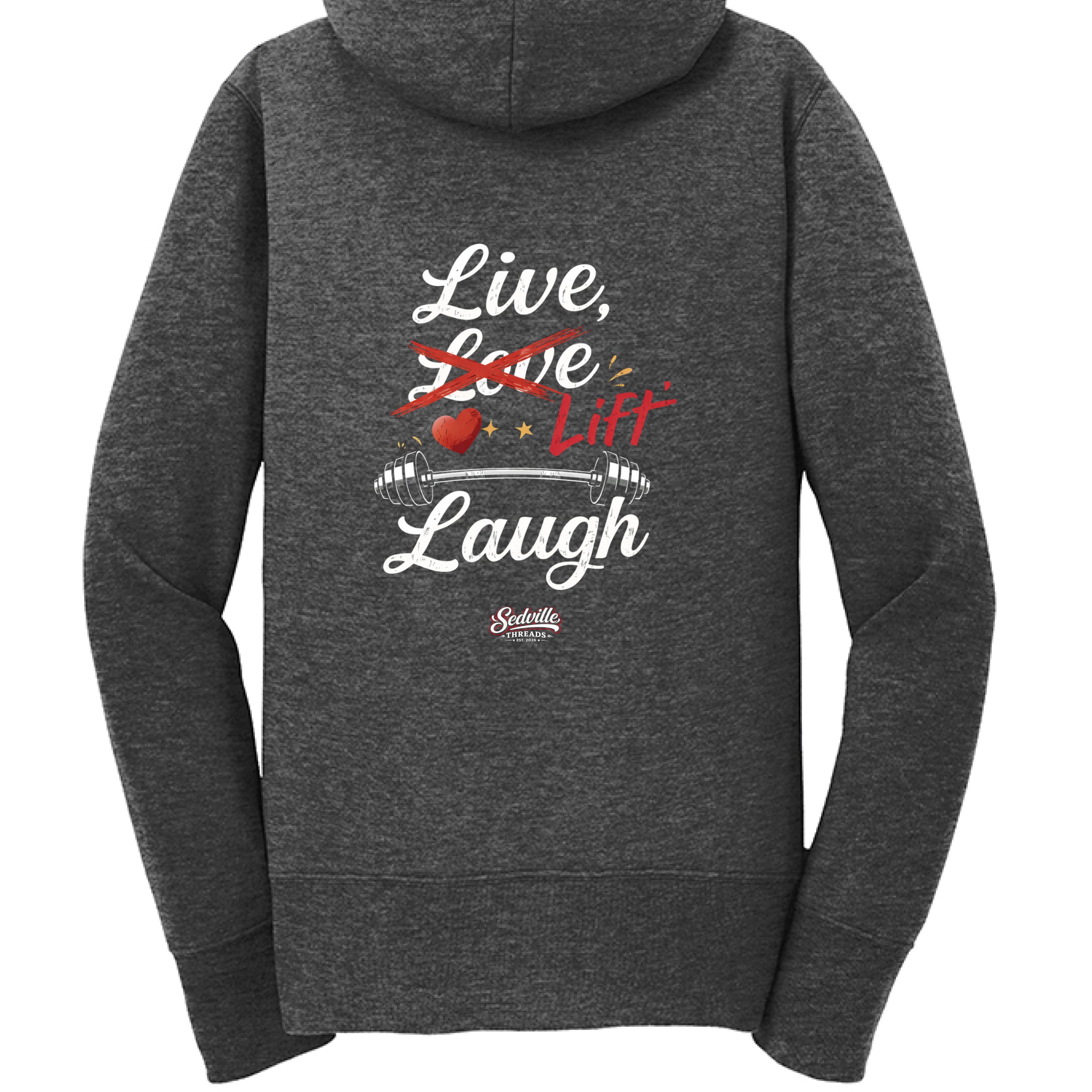 Dark Heather Grey - BACK