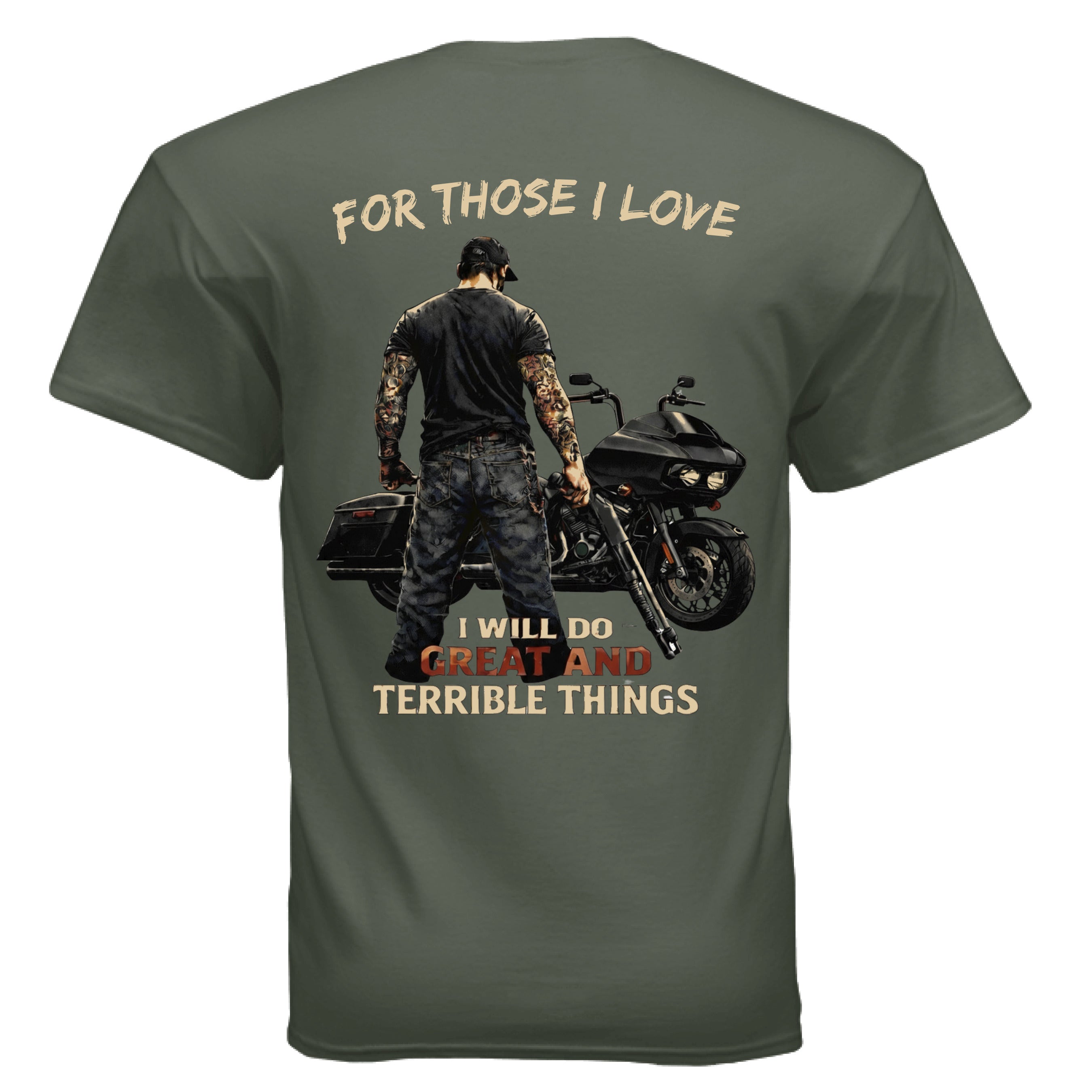 MILITARY GREEN - BACK