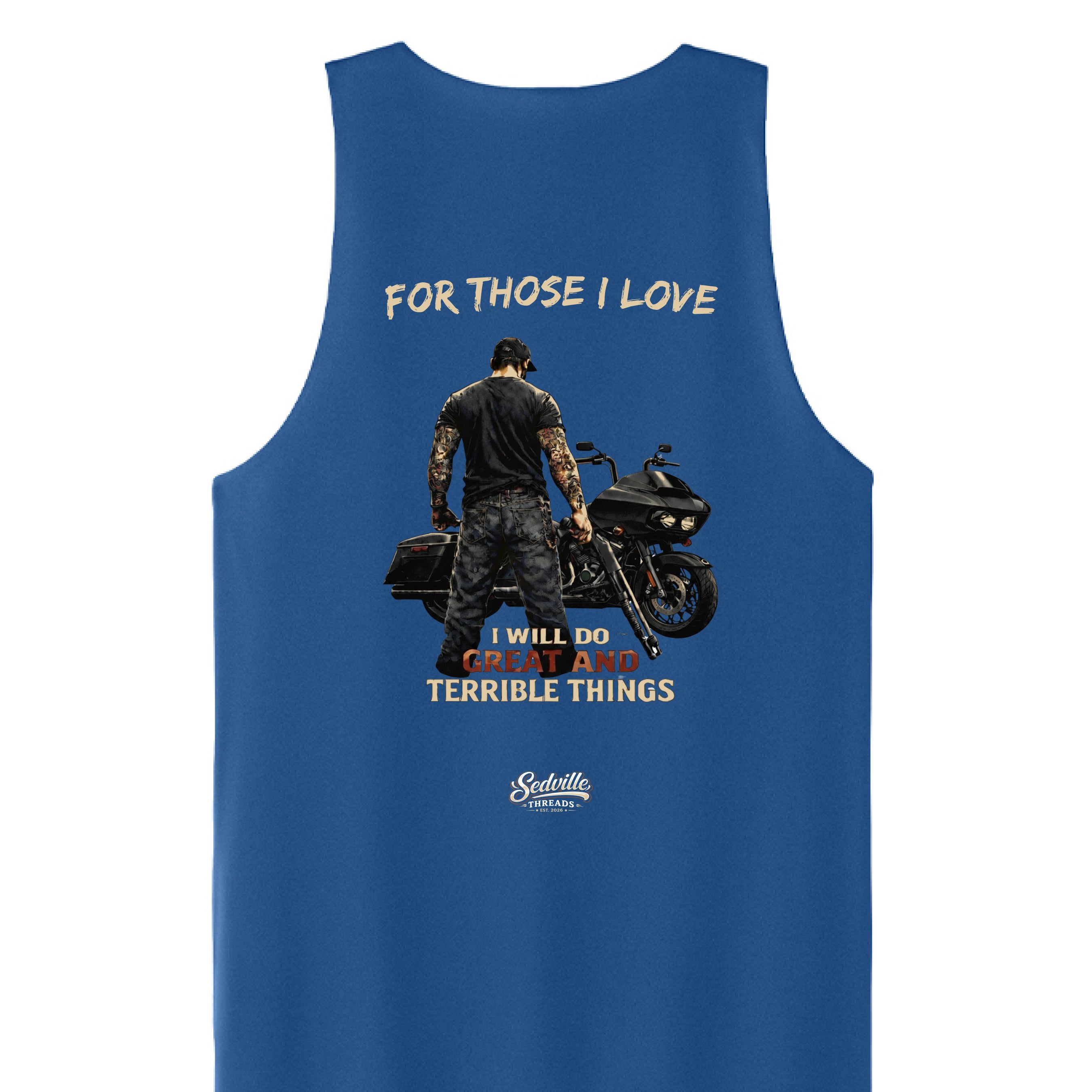 True Royal/ White - BACK