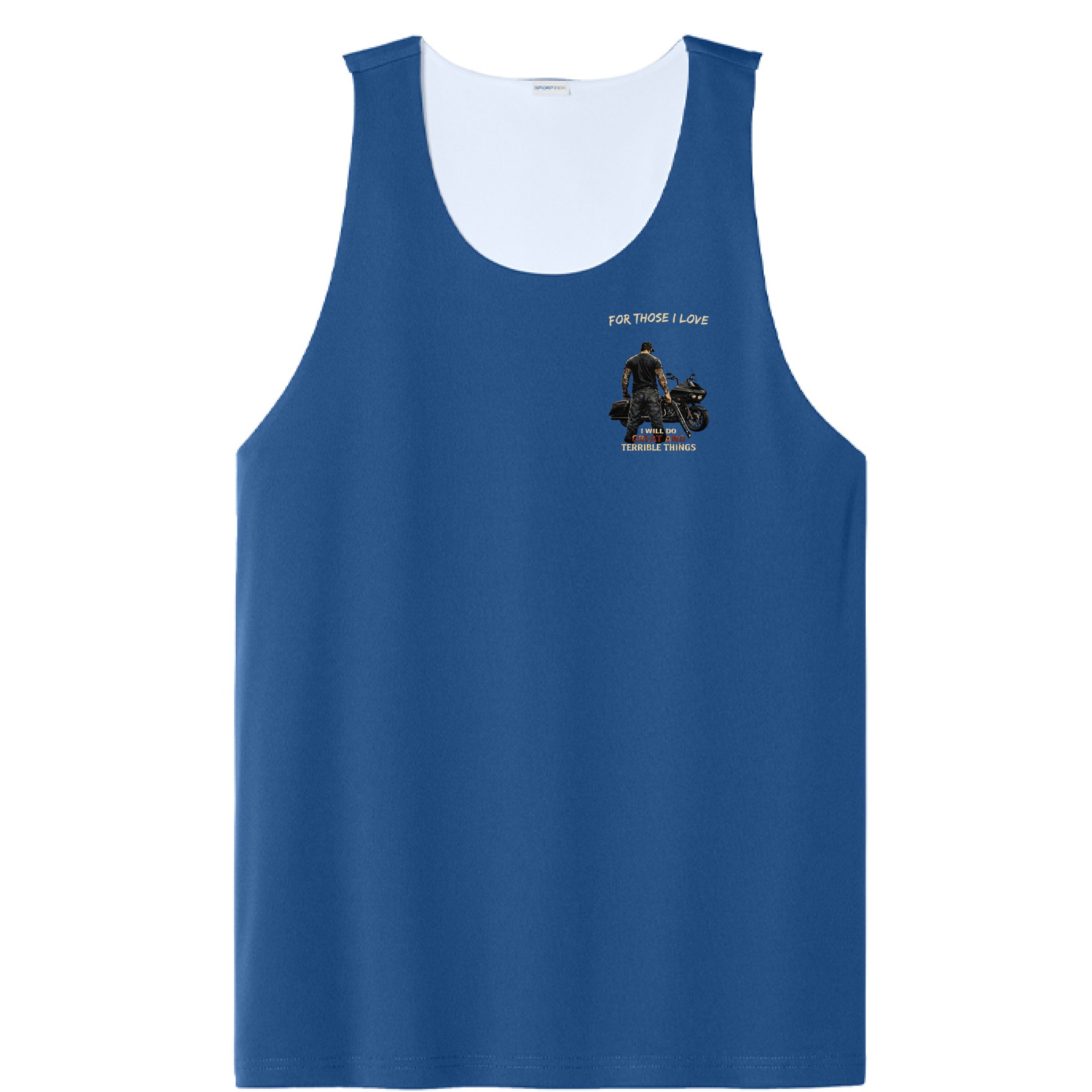 True Royal/ White - FRONT