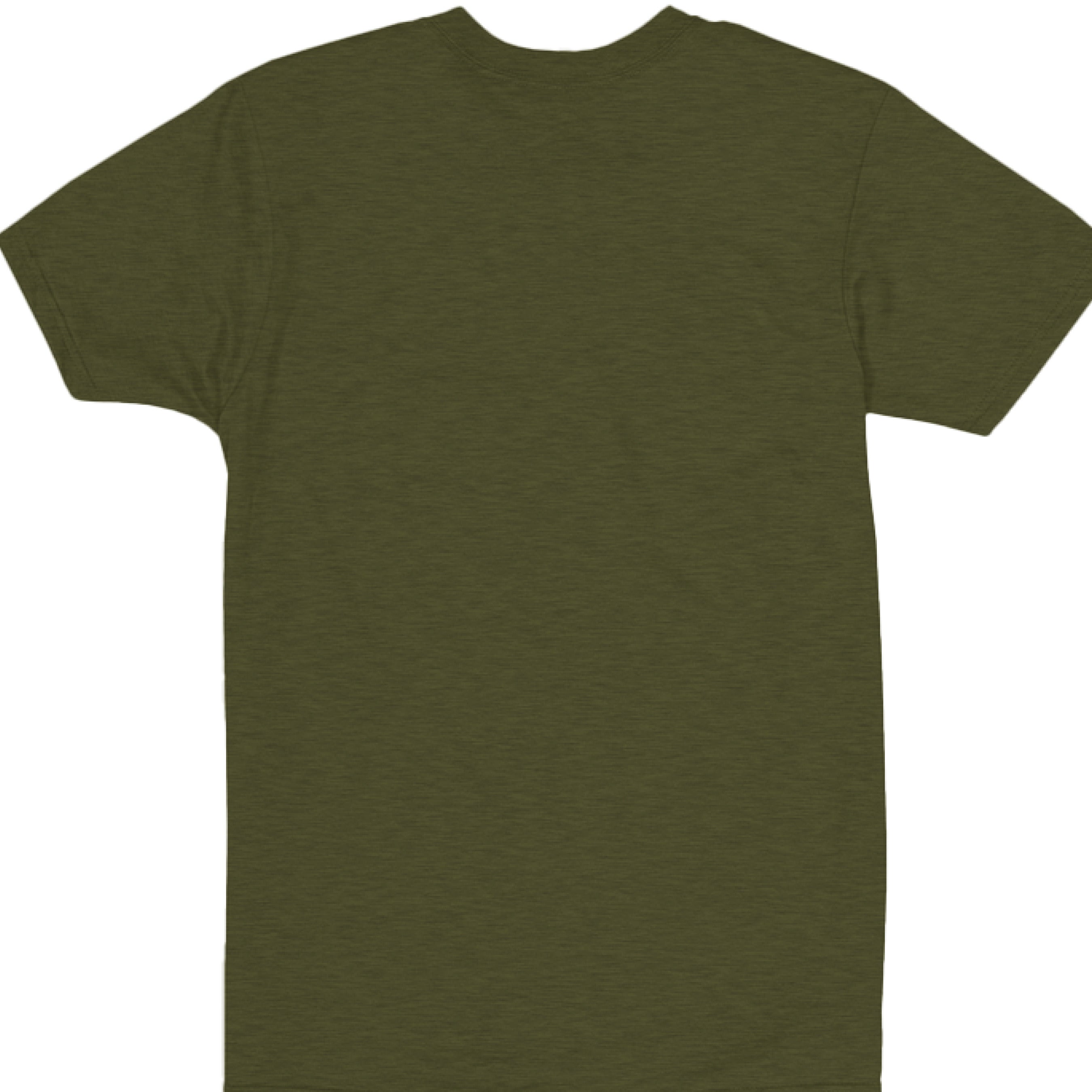 Military Green Heather - BACK