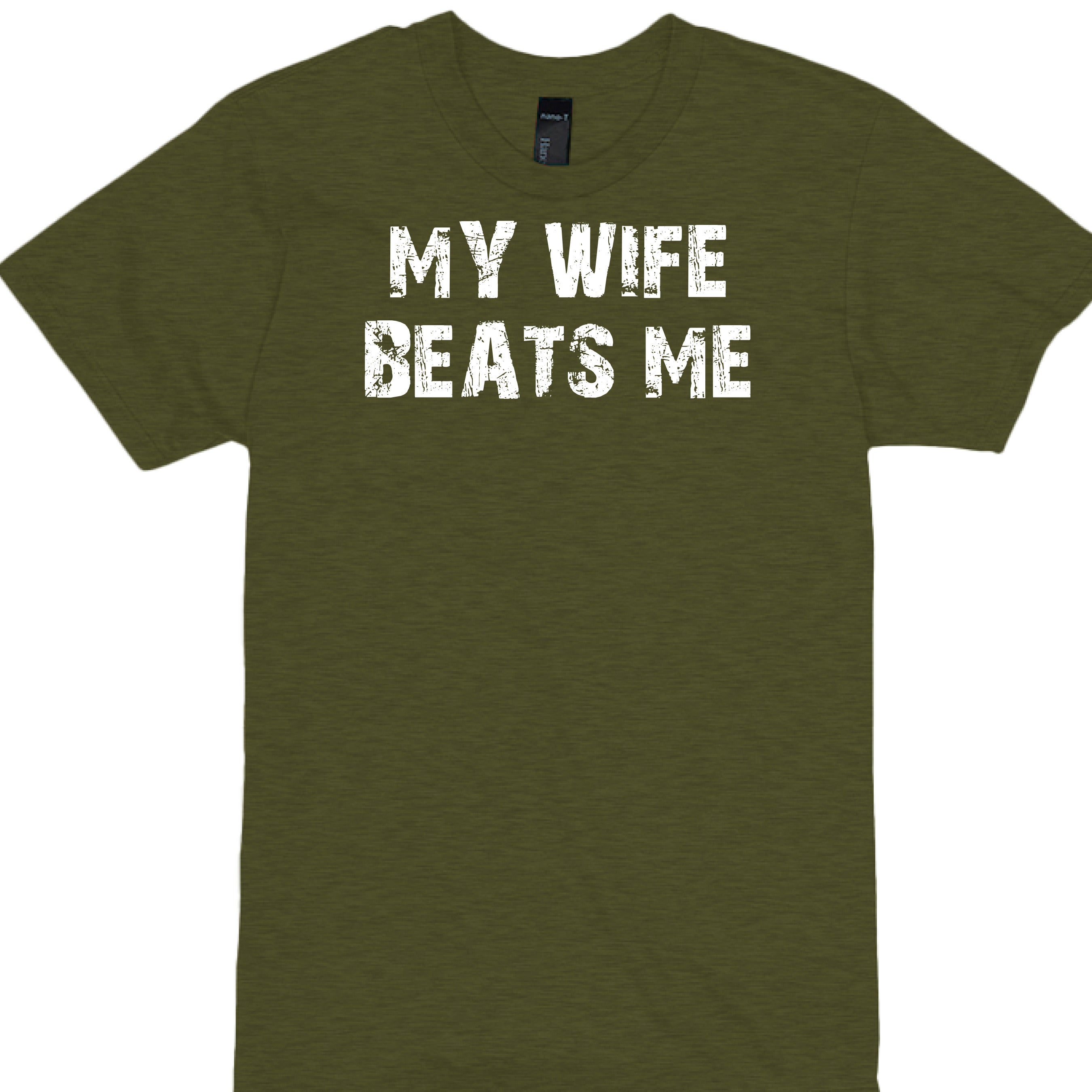 Military Green Heather - FRONT
