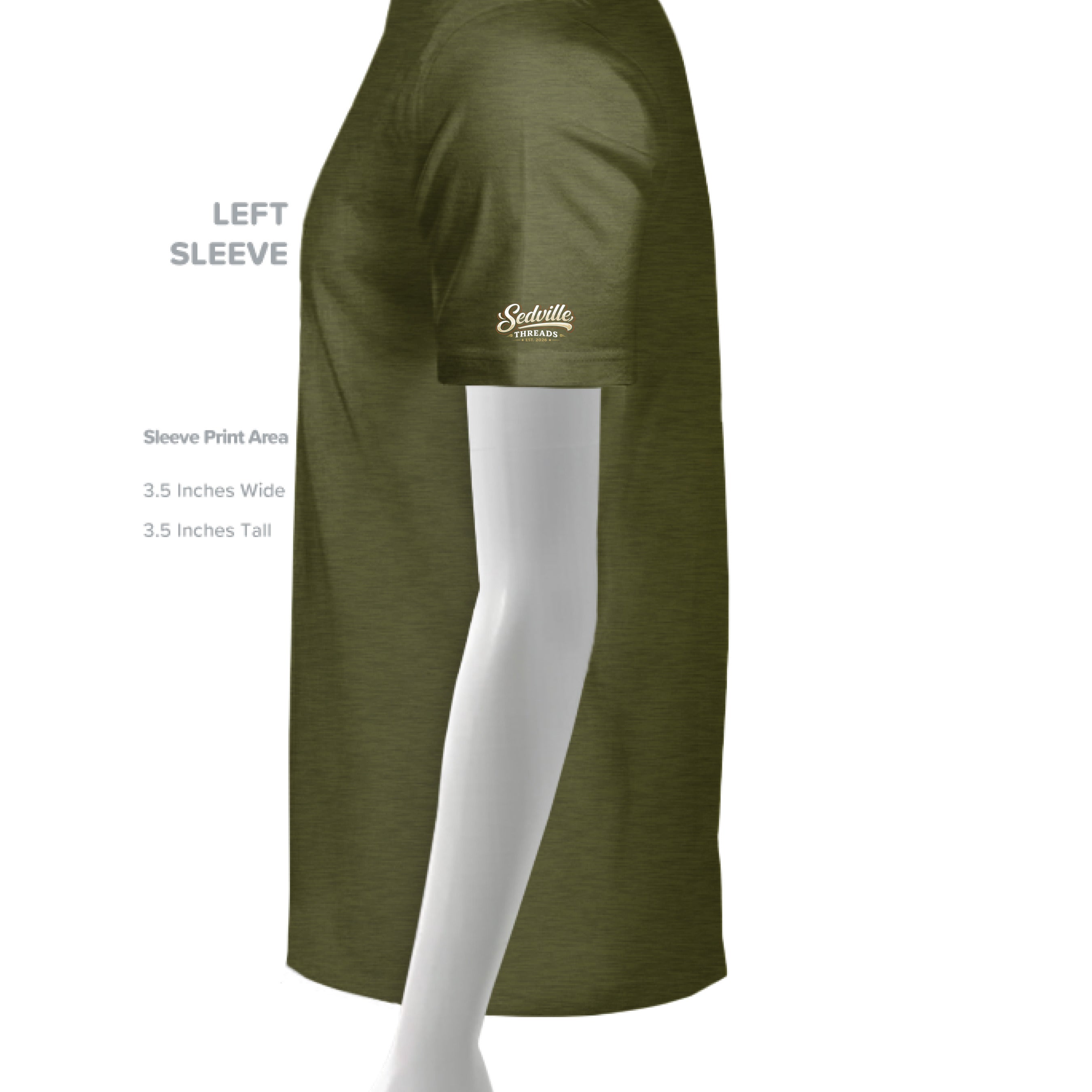 Military Green Heather - SLEEVE_LEFT